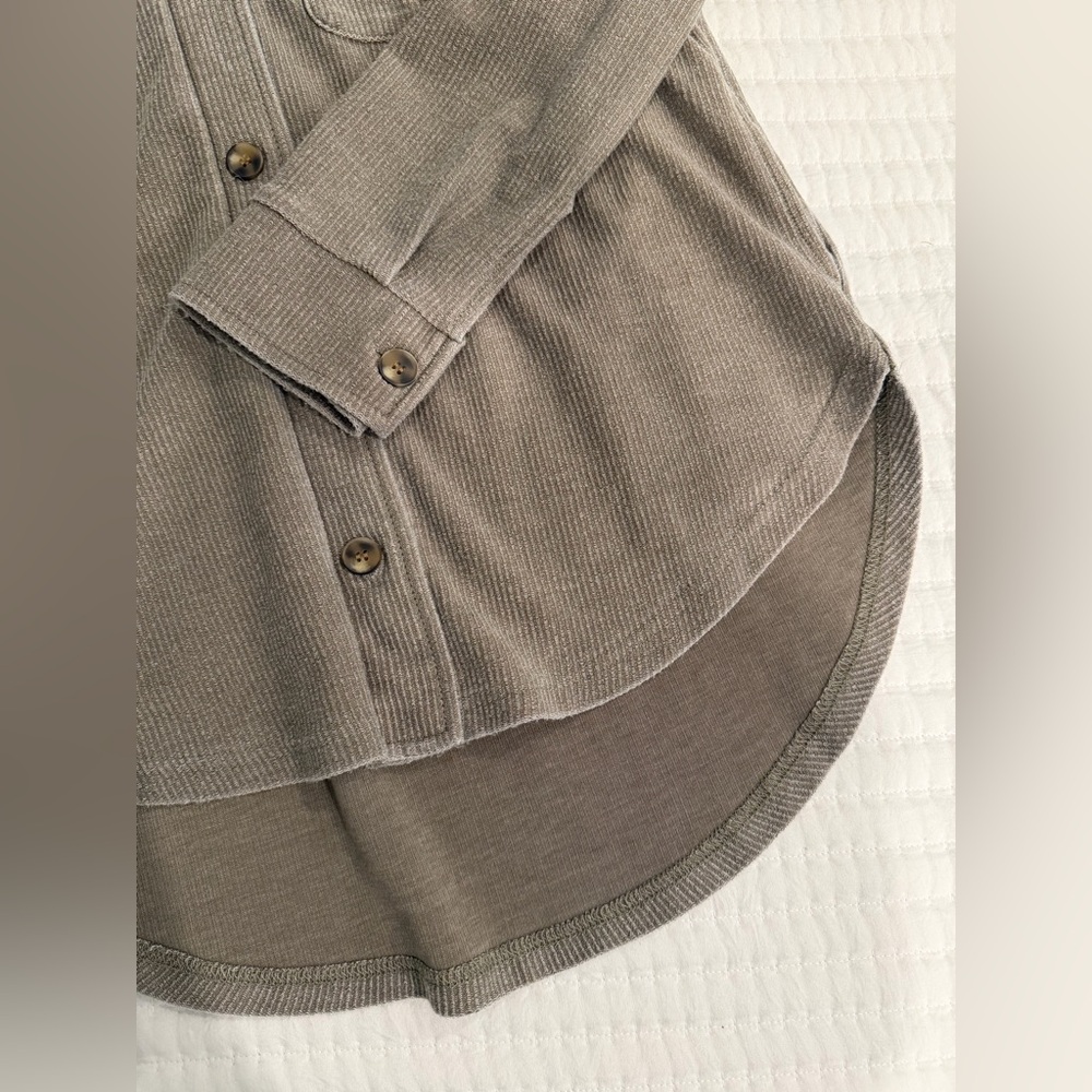 Thread & Supply Oversized Button-Down Shirt - image 3